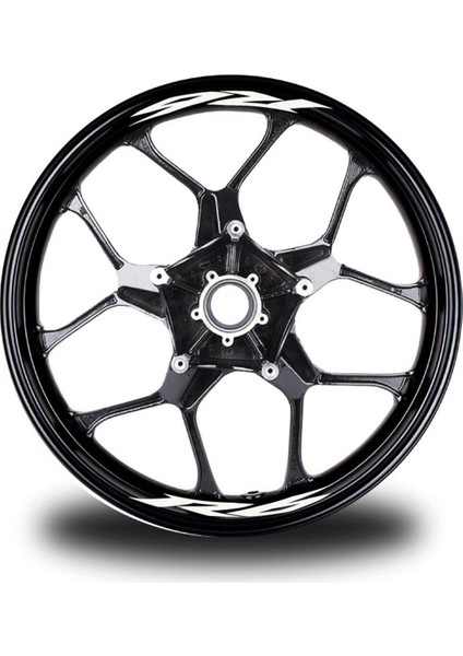 R6 Yazılı 8li Jant Içi Yazı Sticker Etiket