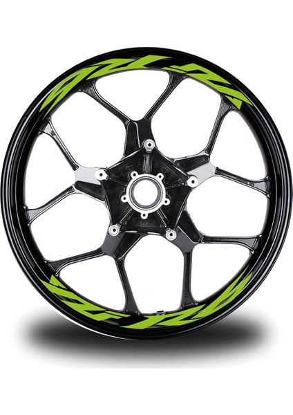 Yzf R6 Yazılı 8li Jant Içi Yazı Sticker Etiket