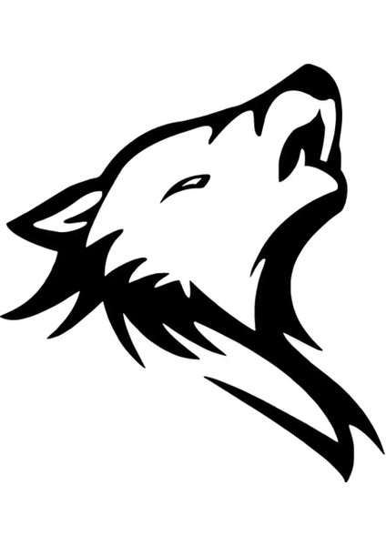 Uluyan Kurt Sticker 10 x 11 cm