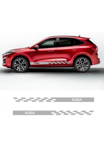 Ford Kuga Yan Kapı Şerit Sticker Etiket Modeli