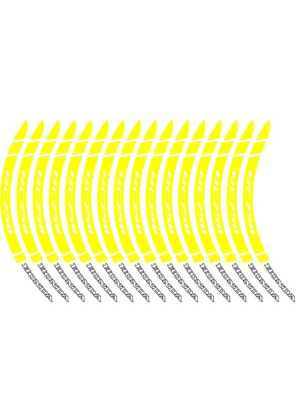 Honda NC750 Dış Jant Sticker modelleri