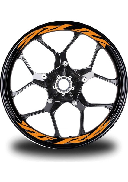 Yzf R6 Yazılı 8li Jant Içi Yazı Sticker Etiket