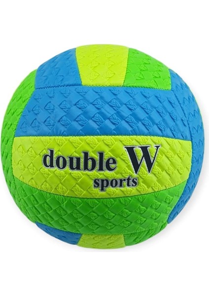 Voleybol Topu Desenli 280 gr - VB-280-YEŞİL (Lisinya)