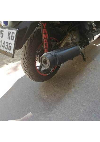 Yeni Özel Motosiklet Jant Şeridi Xmax Jant Şerit Sağ-Sol/ön-Arkasticker Etiket Modeli modelleri