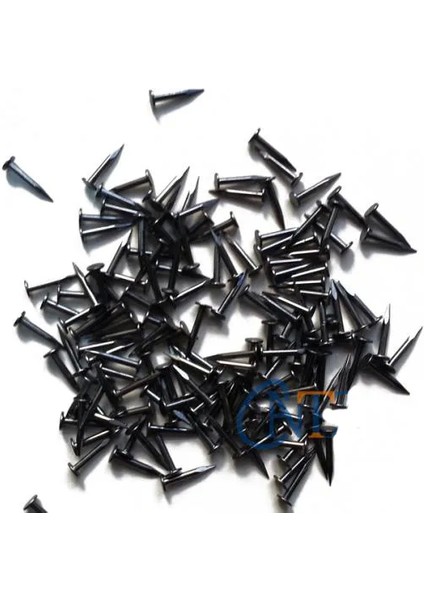 Klips, Menteşe, Ayağı Çivisi 9mm Çelik - Siyah 10GR - Lisinya