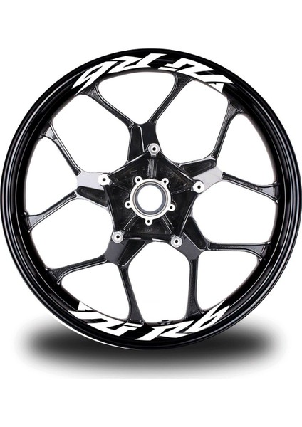 Yzf R6 Yazılı 8li Jant Içi Yazı Sticker Etiket