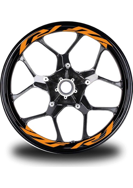 Yzf R1 Yazılı 8li Jant Içi Yazı Sticker Etiket