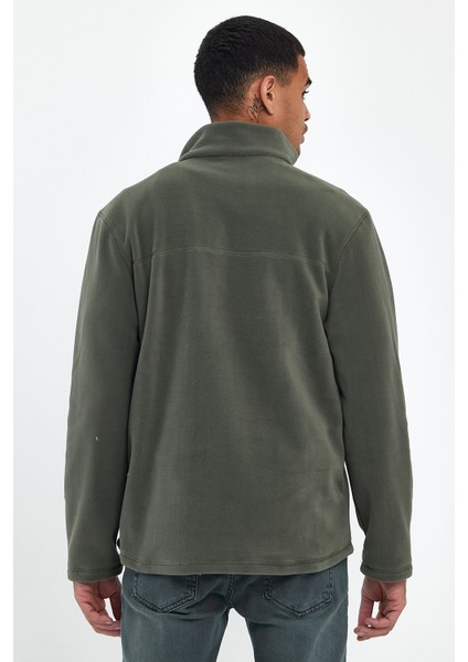 Süperlife Erkek Rahat Kalıp Softech Polar Yarım Fermuarlı Sweatshırt SPR24PW20 fırsatları