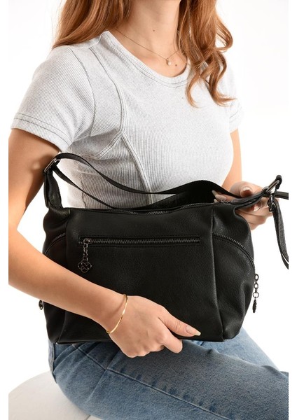 Kadın Postacı Çanta Çapraz Askılı Suni Deri Omuz Çantası 32*22 cm Mega Günlük Omuz Çantası modelleri