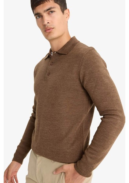 Erkek Kazak F1523AX/BG206 Sand