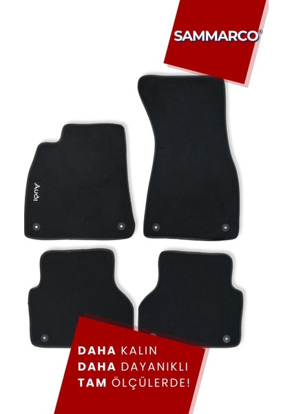 Audi A6 2019-2025 Halı Paspas Velur Paspas Kumaş Paspas Oto Paspas