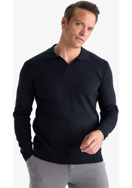 Erkek Kazak D4046AX/NV64 Navy