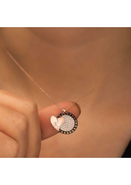 ​gümüş Rose Kalbe Giden Kalp Kolye fiyatları