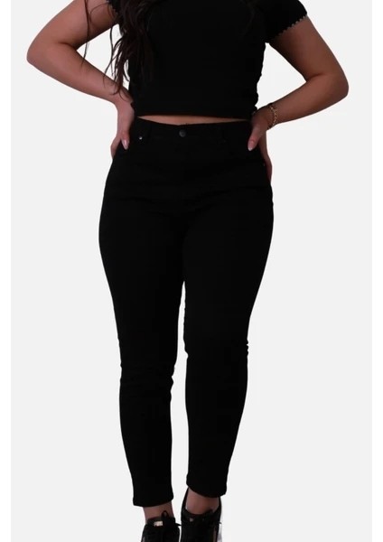 Kadın Jean Pantolon 1010B Siyah
