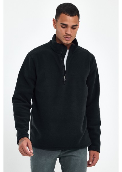 Süperlife Erkek Rahat Kalıp Softech Polar Yarım Fermuarlı Sweatshırt SPR24PW20 fiyatları