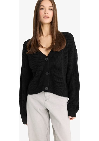 Kadın Hırka U2052AZ/BK81 Black fırsatları