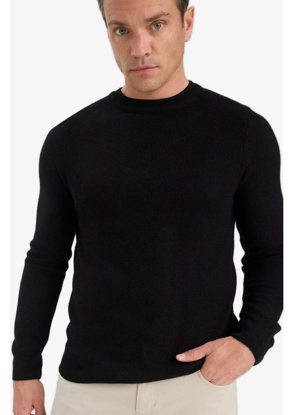 Erkek Kazak F1777AX/BK81 Black