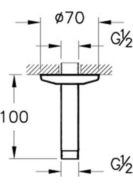 Tavan Dirsek Kısa, Dayanıklı ve Şık Tasarım A4564923 fiyatları