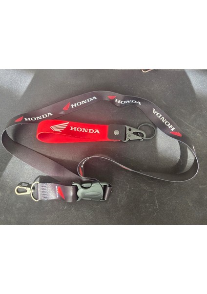 Honda Siyah-Kırmızı Set Anahtarlık