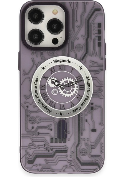 Zengezur Newface Iphone 14 Pro Max Kılıf Apollo Magneticsafe Desenli Kapak - Apollo Mor - 5 modelleri