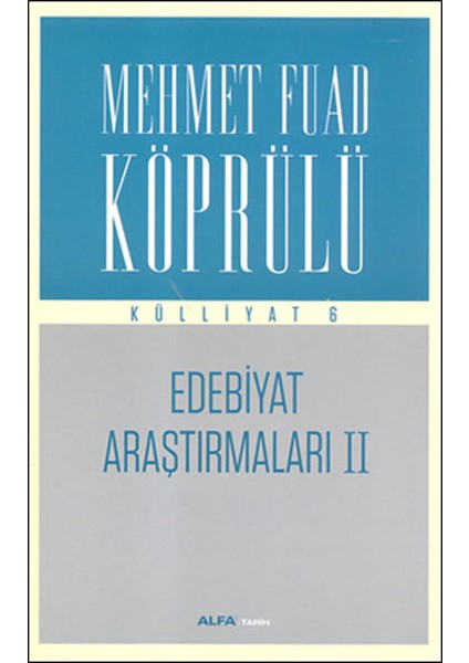 Edebiyat Araştırmaları 2 - Külliyat 6