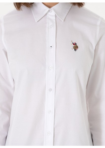 CRISCOLOR25Y U.s Polo Kadın Gömlek 2086536 Beyaz fiyatları