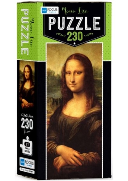 Mona Lisa - Puzzle 230 Parça