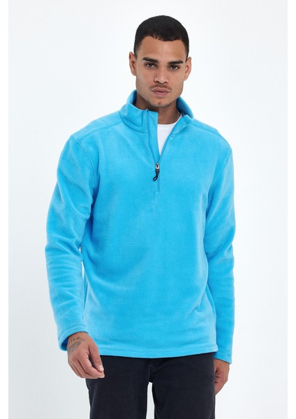 Süperlife Erkek Rahat Kalıp Softech Polar Yarım Fermuarlı Sweatshırt SPR24PW20 fırsatları