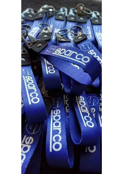 Sparco Mavi Kaliteli Oto Anahtarlık