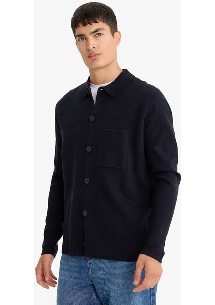 Erkek Hırka F3720AX/NV64 Navy