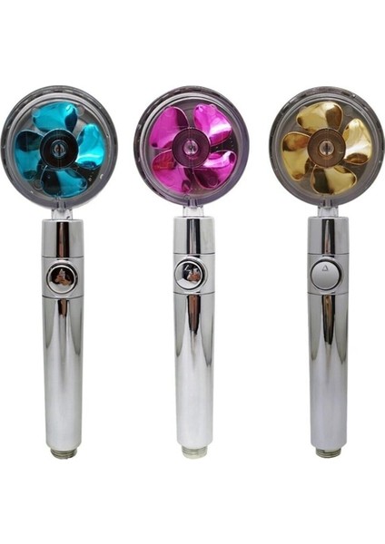 Beyaz Turbo Pervaneli Duş Başlığı Seti, Mafsal ve Hortum ile Hediye Paketli indirimleri