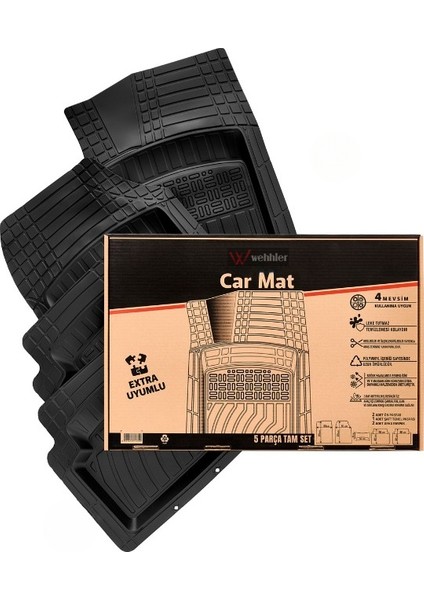 Seat Leon 2005-2006-2007-2008-2009-2010-2011-2012 Yeni Nesil 4d Propilen Havuzlu Paspas fırsatları