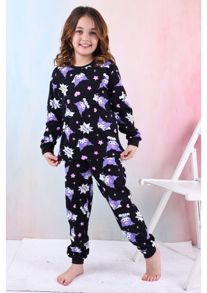 Karakterli Kız Çocuk Pijama Takımı