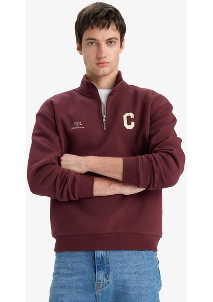 Erkek Sweat E9415AX/BR230 D.bordoeaux