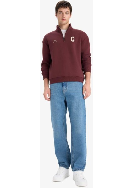 Erkek Sweat E9415AX/BR230 D.bordoeaux fiyatları