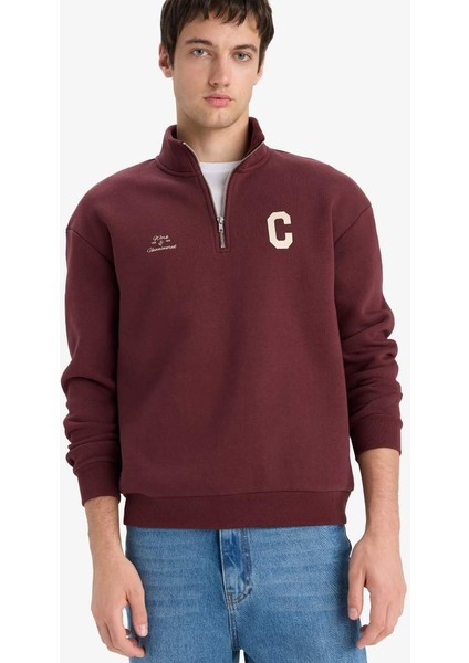Erkek Sweat E9415AX/BR230 D.bordoeaux fırsatları