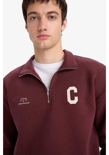 Erkek Sweat E9415AX/BR230 D.bordoeaux indirimleri