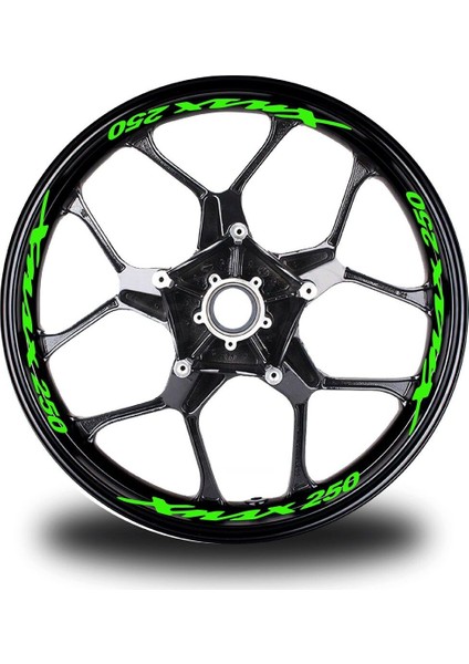 Xmax 250 Yazılı 16LI Jant Içi Yazı Sticker Etiket