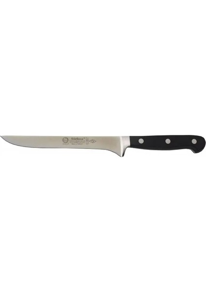 61907 - Sürmene Sıcak Dövme Kasap Kemik Sıyırma Bıçağı 17 cm - Lisinya