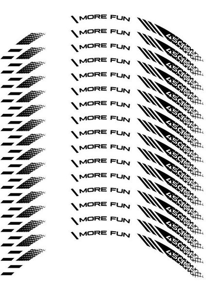 Cfmoto 450SR Sticker Jant Dışı Şerit Baskılı Beyaz fiyatları