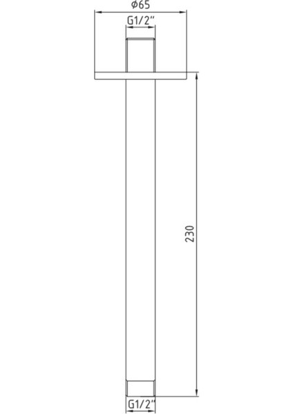 Mat Siyah Tavandan Duş Borusu 102126654C1 fiyatları