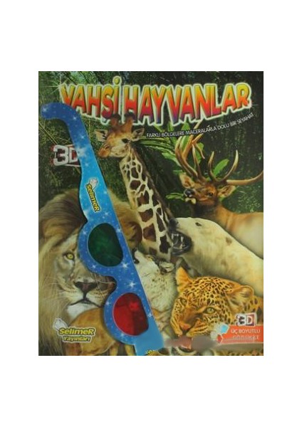 Vahşi Hayvanlar - 3D Gözlük Hediyeli