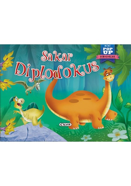 Pop-Up Mini Dinozorlar - Sakar Diplodokus
