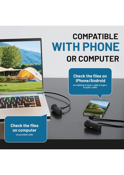 Mini Wıfı Aksiyon Kamerası 1080P Taşınabilir Vücut Kamerası Giyilebilir Video Kaydedici Ipx7 Su Geçirmez - Lisinya modelleri