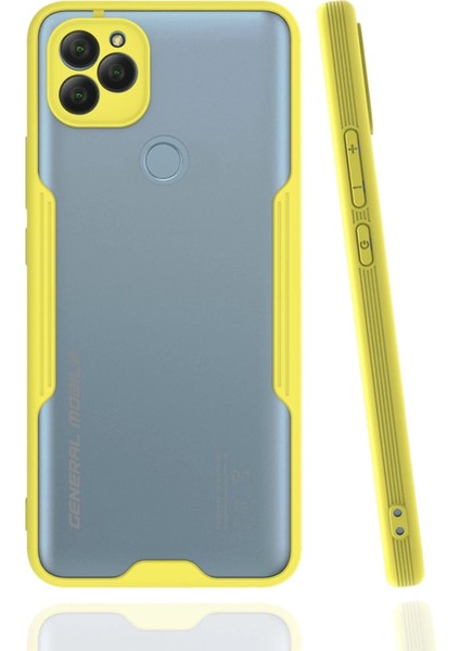 Zengezur Newface General Mobile Gm 22 Kılıf Platin Silikon - Sarı