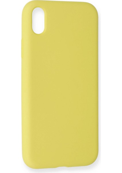 Zengezur Newface Iphone Xr Kılıf Nano Içi Kadife Silikon - Sarı fiyatları