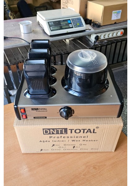 Dntltotal Inox Serisi 3+1 Ağda Makinesi fırsatları