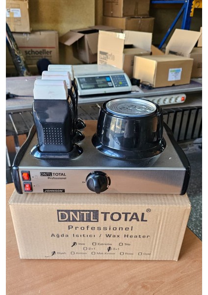 Dntltotal Inox Serisi 3+1 Ağda Makinesi indirimleri