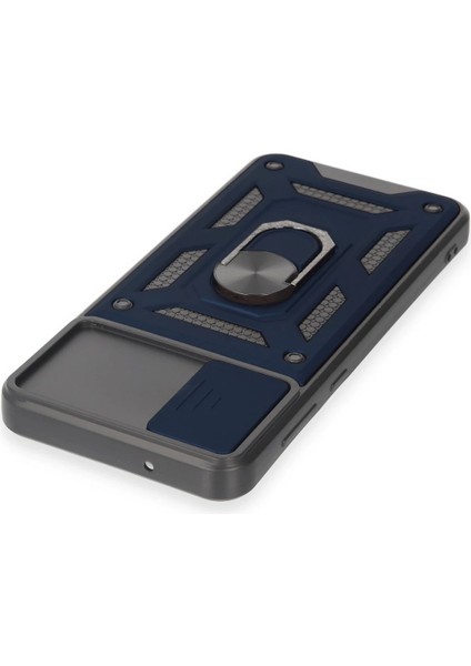 Zengezur Newface Samsung Galaxy A04E Kılıf Pars Lens Yüzüklü Silikon - Lacivert fırsatları