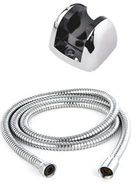 Renk Değiştiren LED Işıklı Duş Başlığı ve Hortum Seti (Elektriksiz)